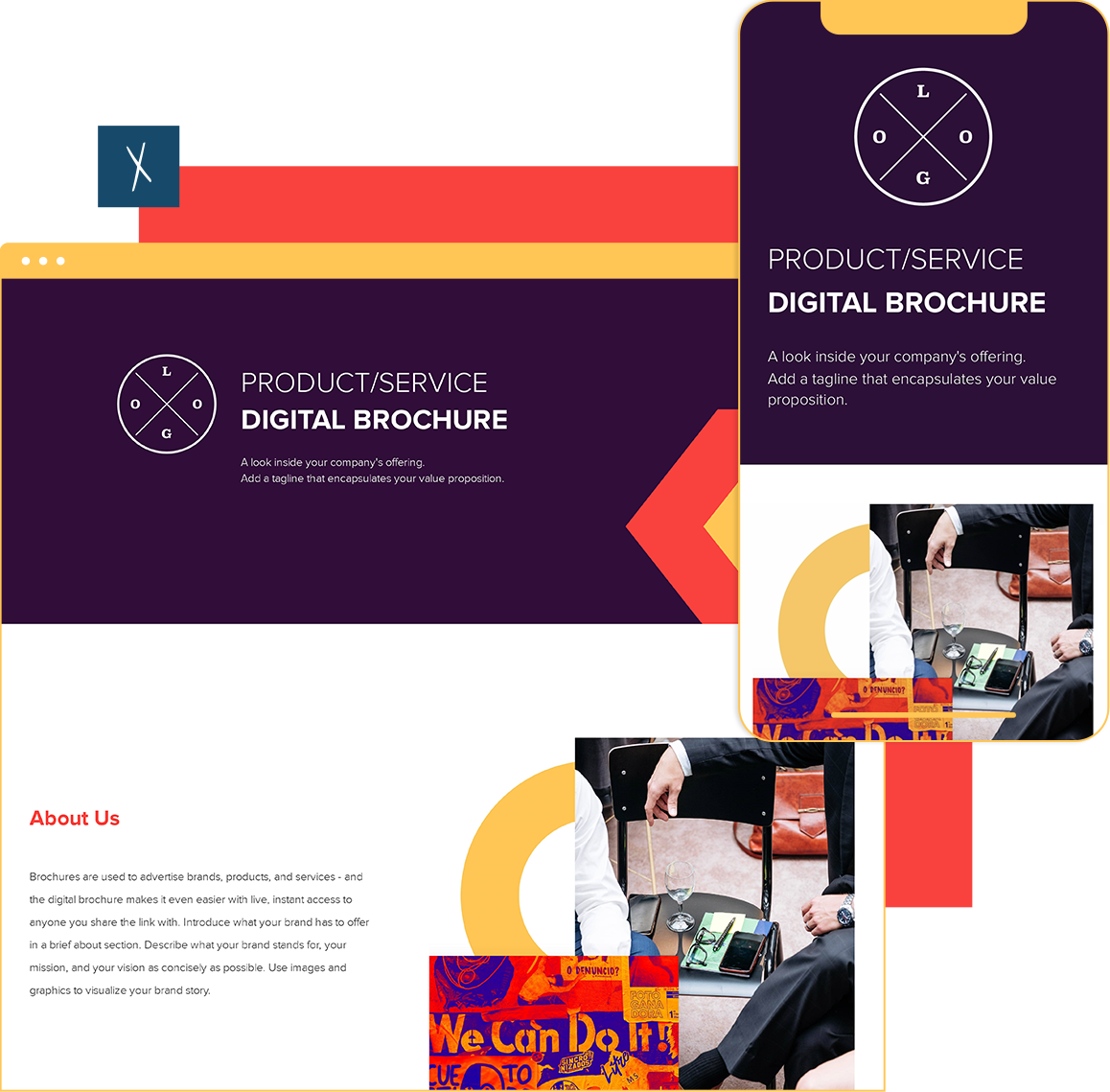 How To Make A Digital Brochure (With Template And Examples) | Xtensio | 2025