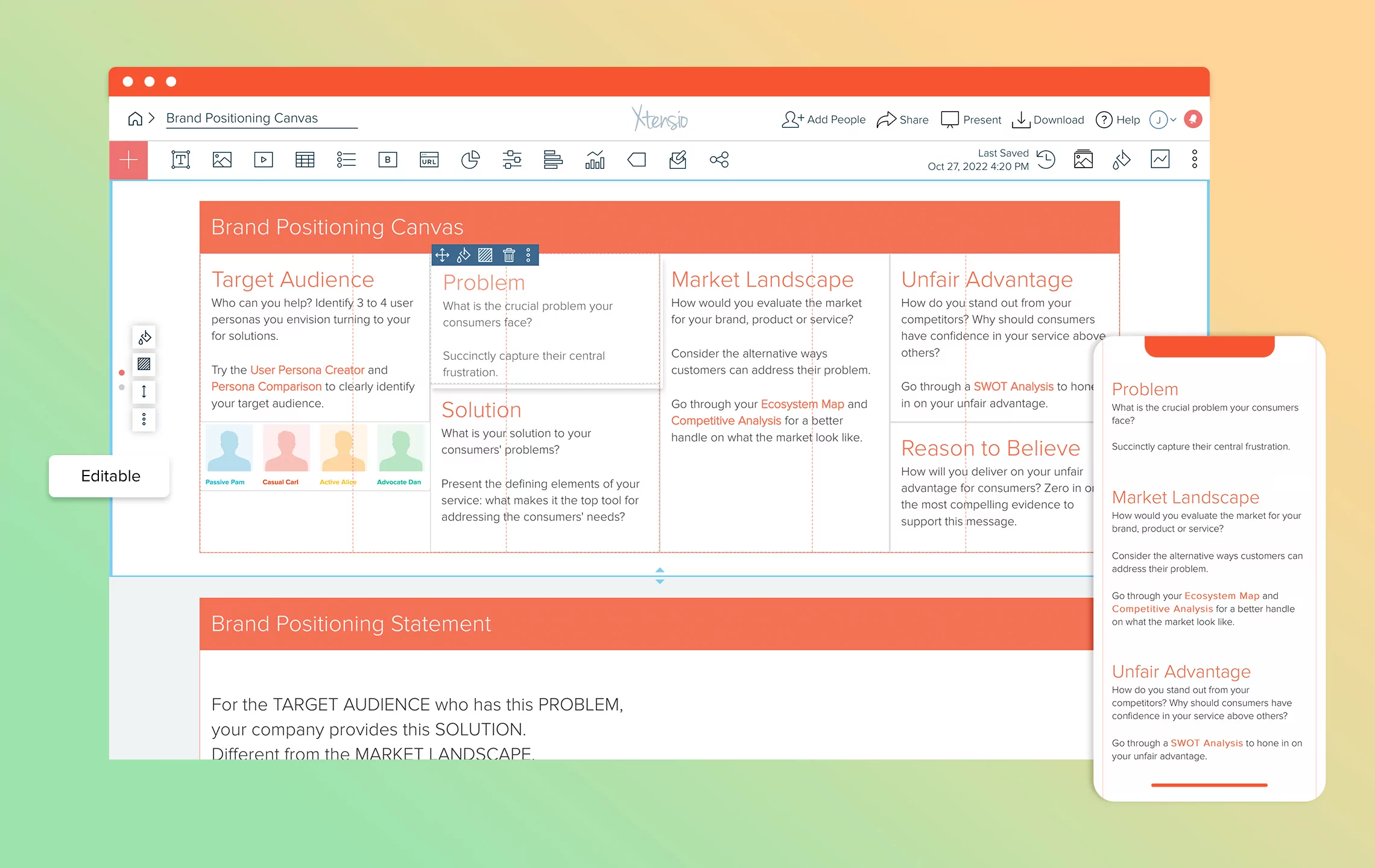 Brand Positioning Canvas