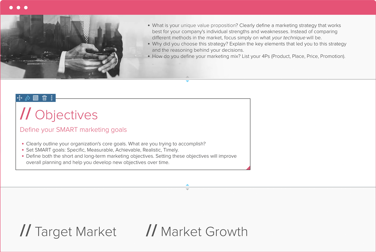 How To Write A Marketing Plan (With Template And Examples) | Xtensio | 2025