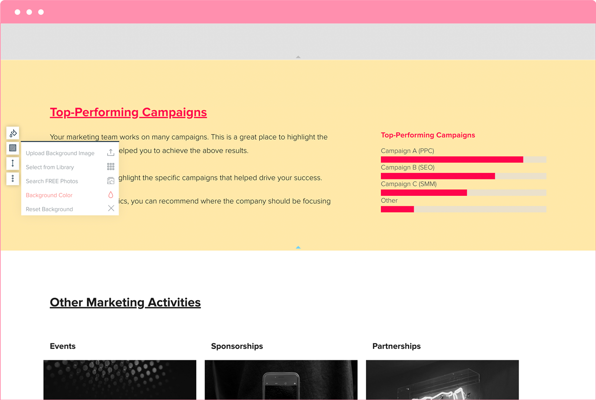 How To Create A Monthly Marketing Report (With Template &Amp; Examples) | Xtensio | 2025