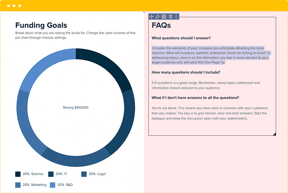 How To Make A One Pager (With Template And Examples) | Xtensio | 2025