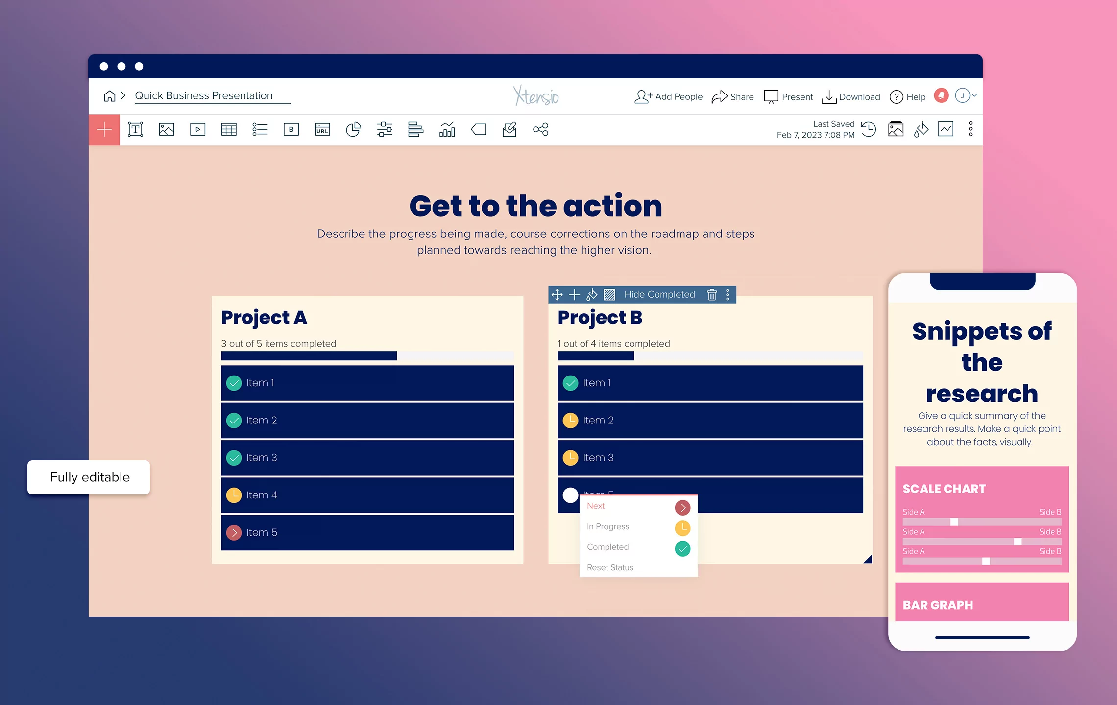 Quick Business Presentation