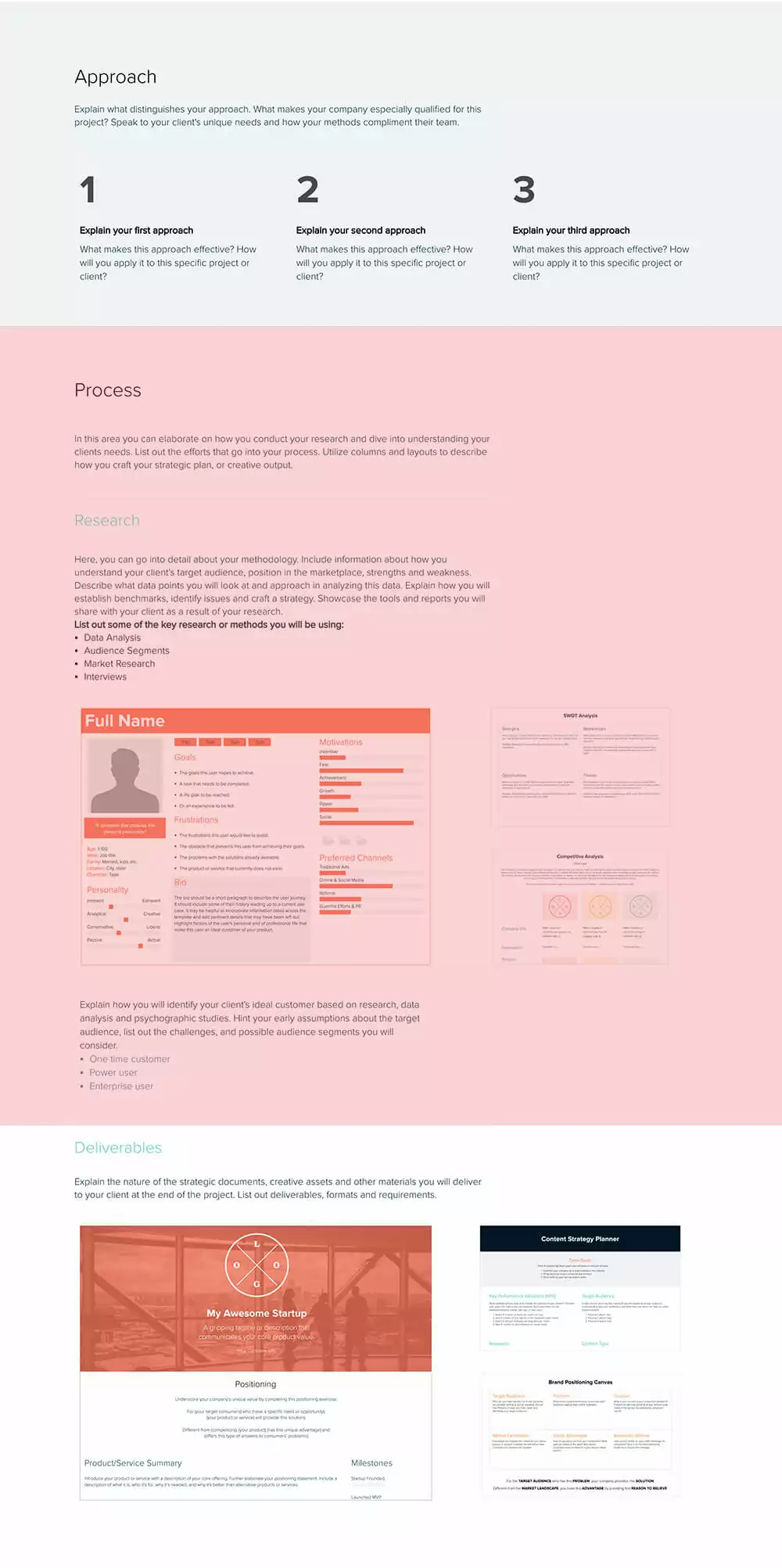 Consulting Services Proposal Template Process How To Create A Proposal For Consulting Services, Explain Your Process