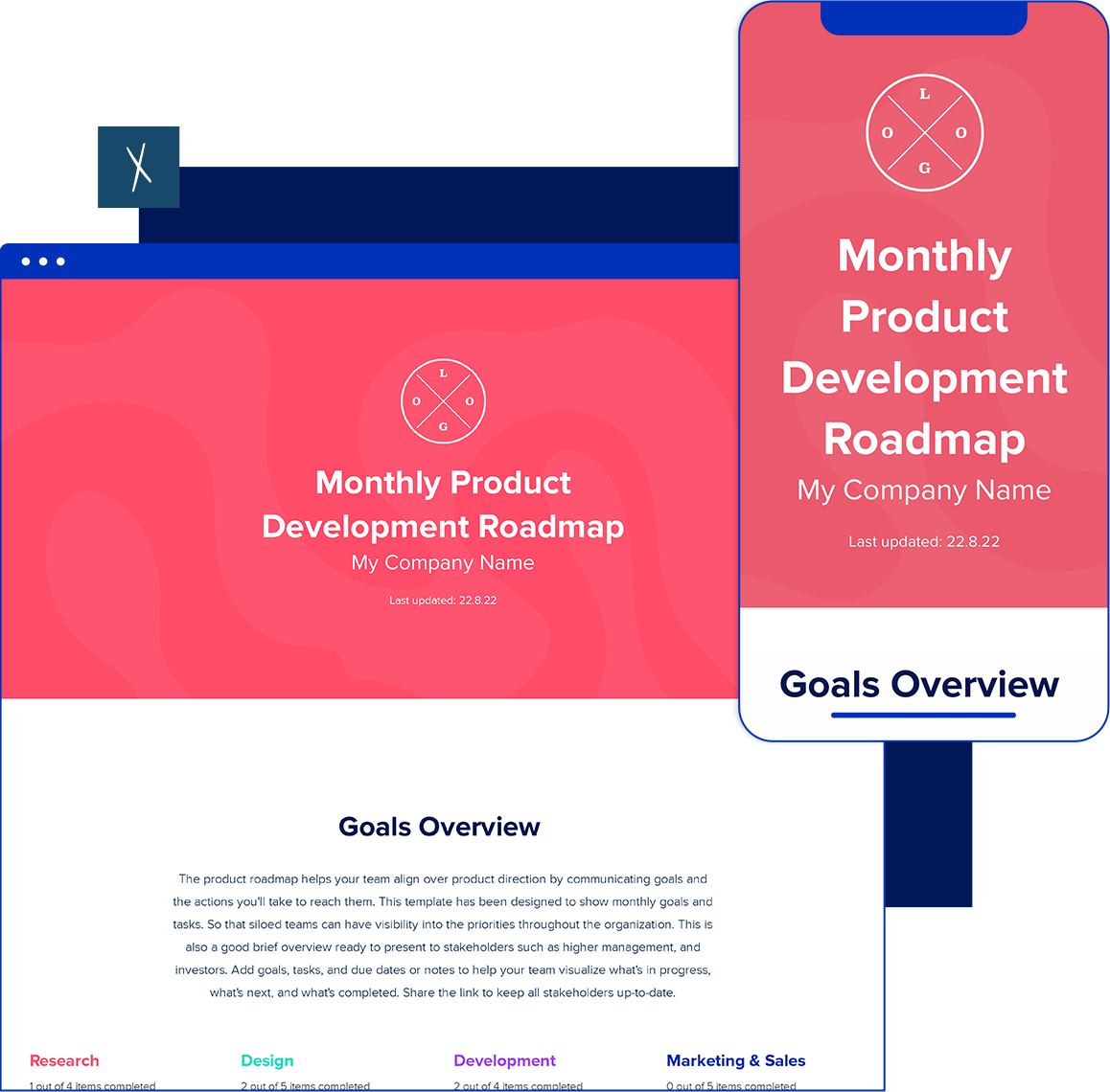 Click To Create Your Free Monthly Product Roadmap! Monthly Product Roadmap