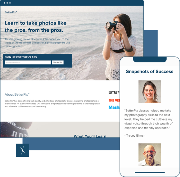 Click To Create Your Free Music App Media Kit Online Course Landing Page