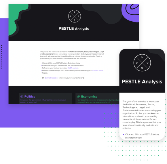 Click To Create Your Free Pestle Analysis Template! Pestle Analysis Template | Xtensio | 2025