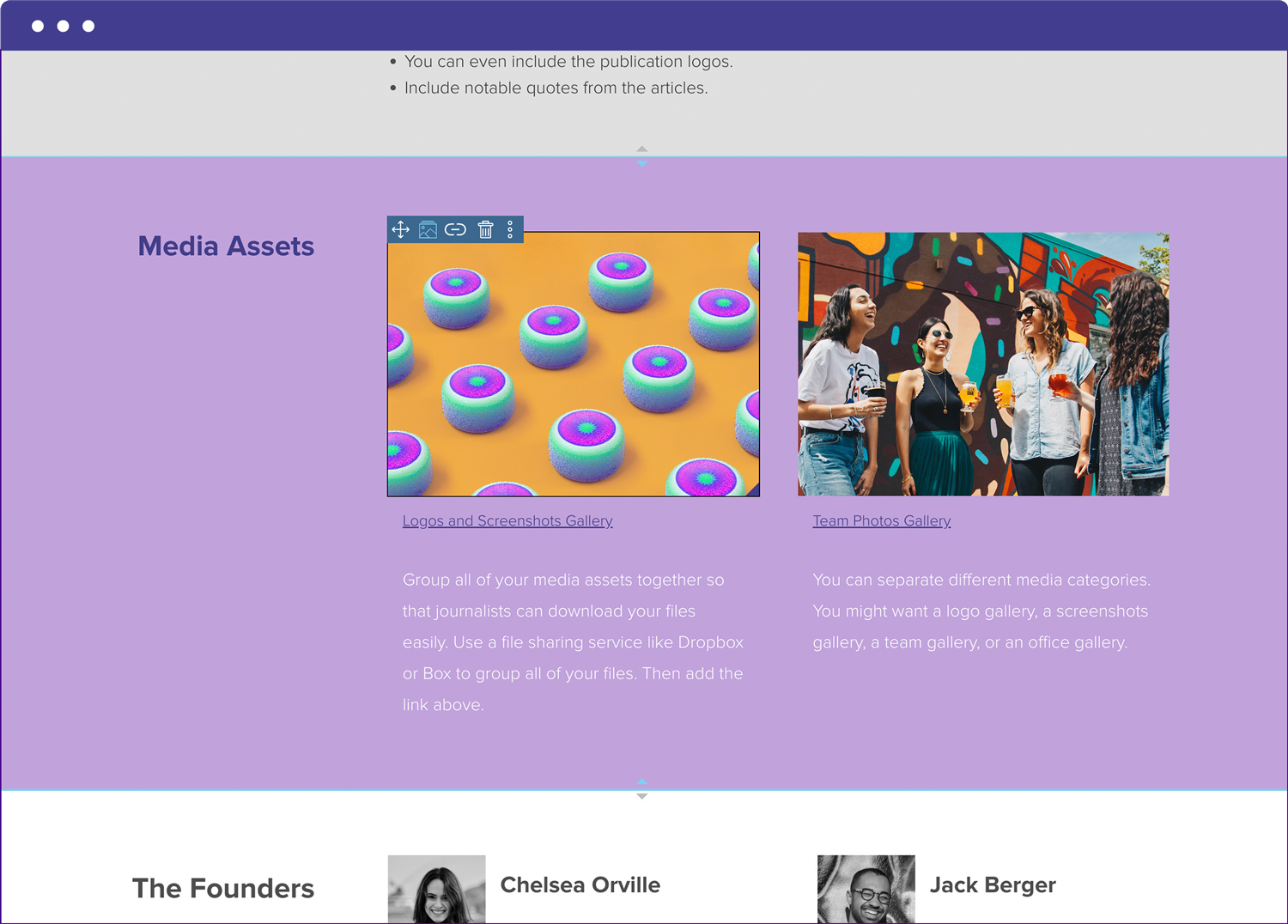 Provide High-Quality Images