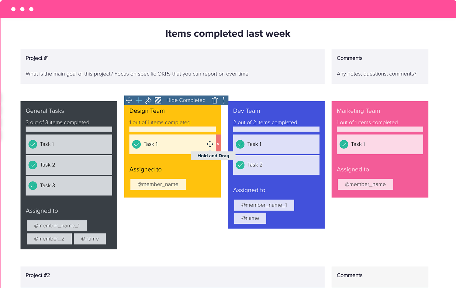 Key Takeaways, Week Team Work