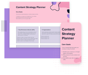 Content Strategy Planner Template