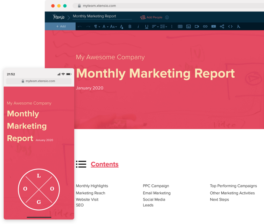 What To Include In Your Monthly Marketing Report To Make An Impact