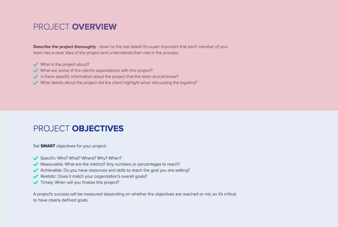 How To Write A Project Brief, Project Description