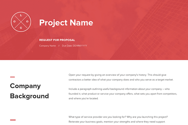 How To Write A Request For Proposal - Rfp (With Template And Examples) | Xtensio | 2025