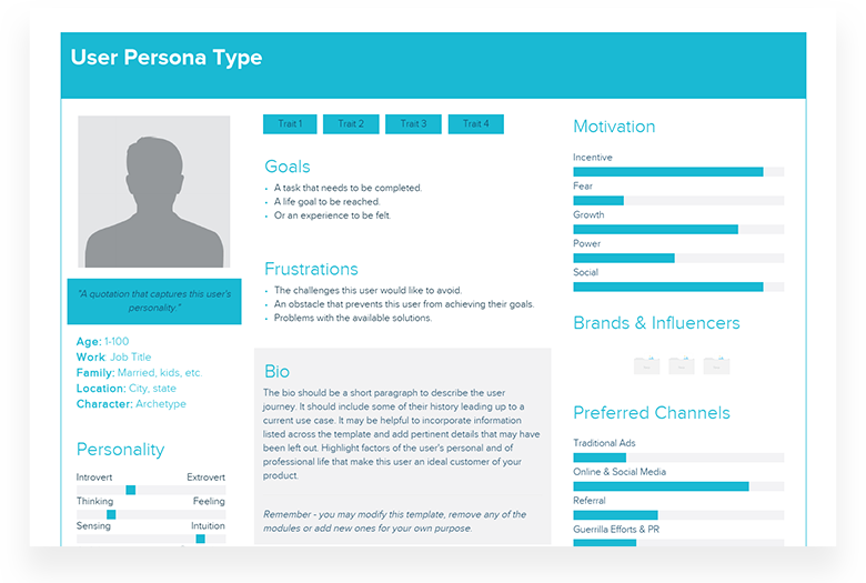 User Persona Template