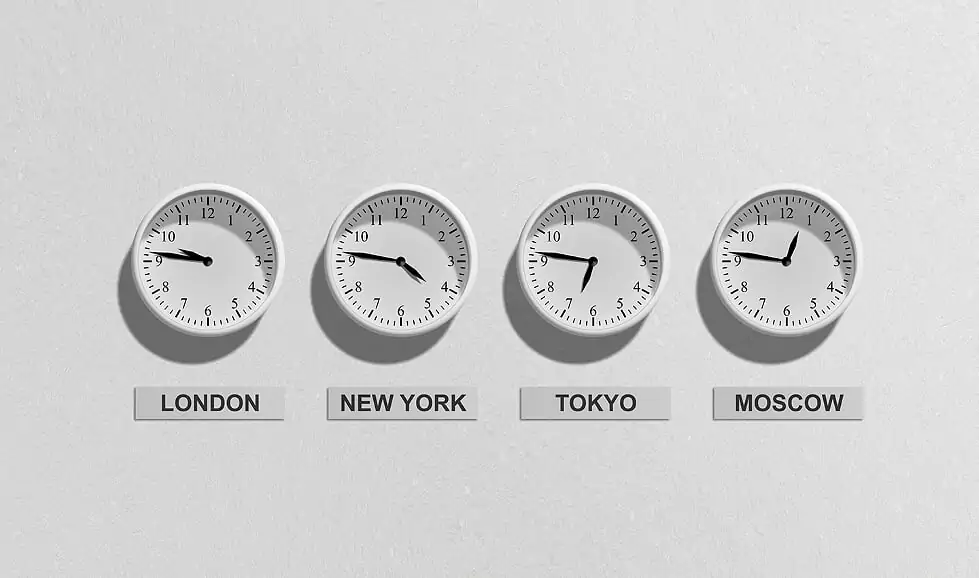 Working Home Different Time Zones